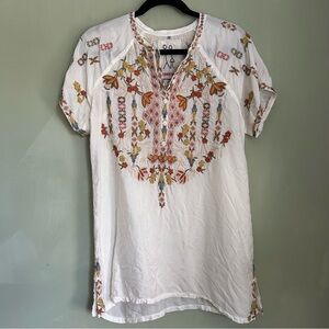 Johnny Was Embroidered Blouse